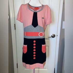 🏷️ VIVIENNE WESTWOOD minidress sz S!
